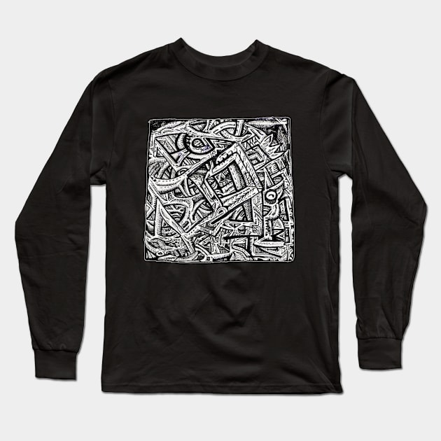 Square One Long Sleeve T-Shirt by Backbrain